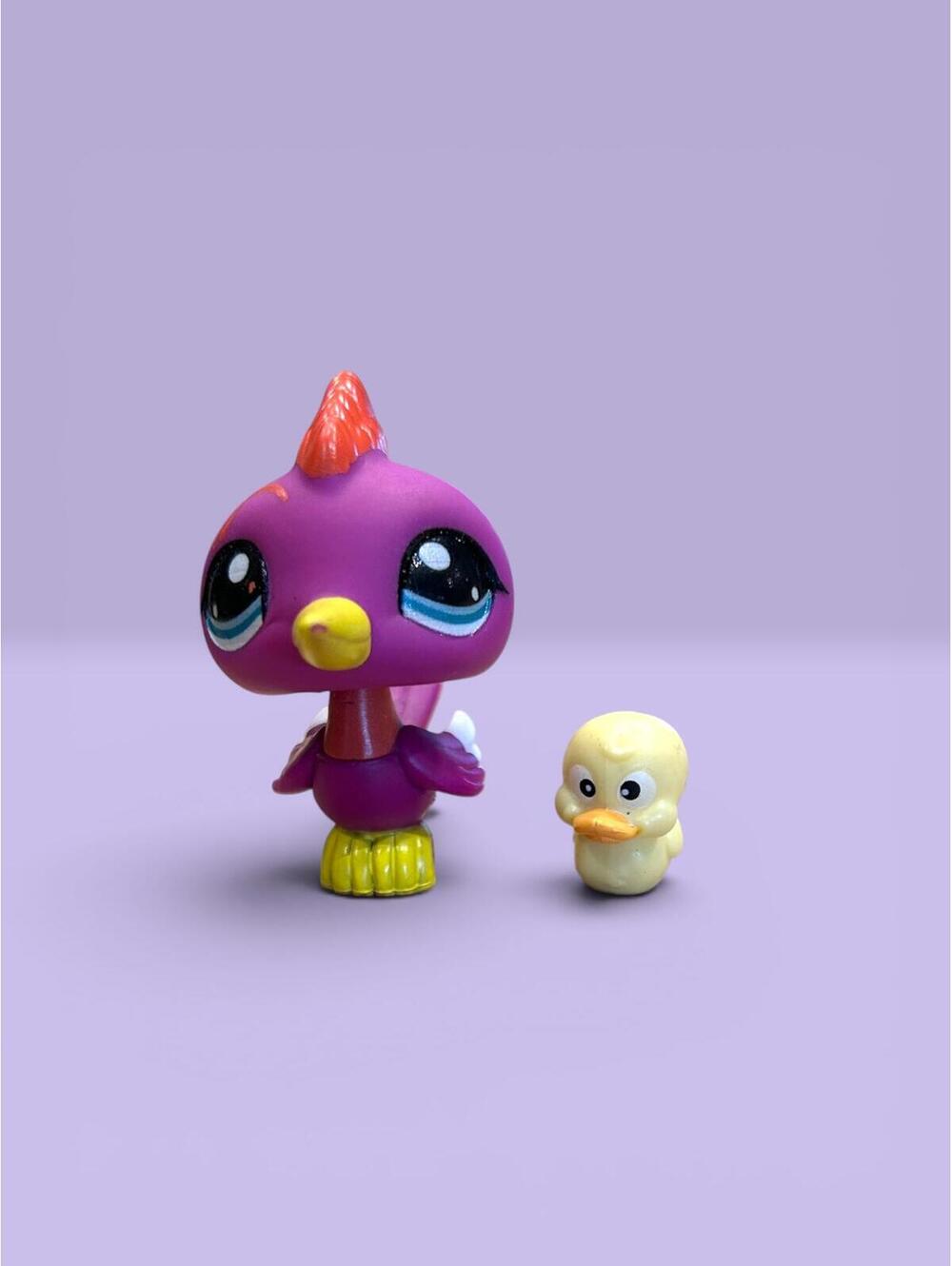 Littlest Pet Shop Woodpecker #99 LPS with mini Duck Accessory